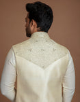 CLASSIC IVORY LONG BUNDI SET