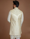 CLASSIC IVORY LONG BUNDI SET