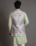 MULTI COLOUR OPEN BUNDI SET