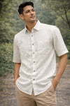 White Linen Shirt