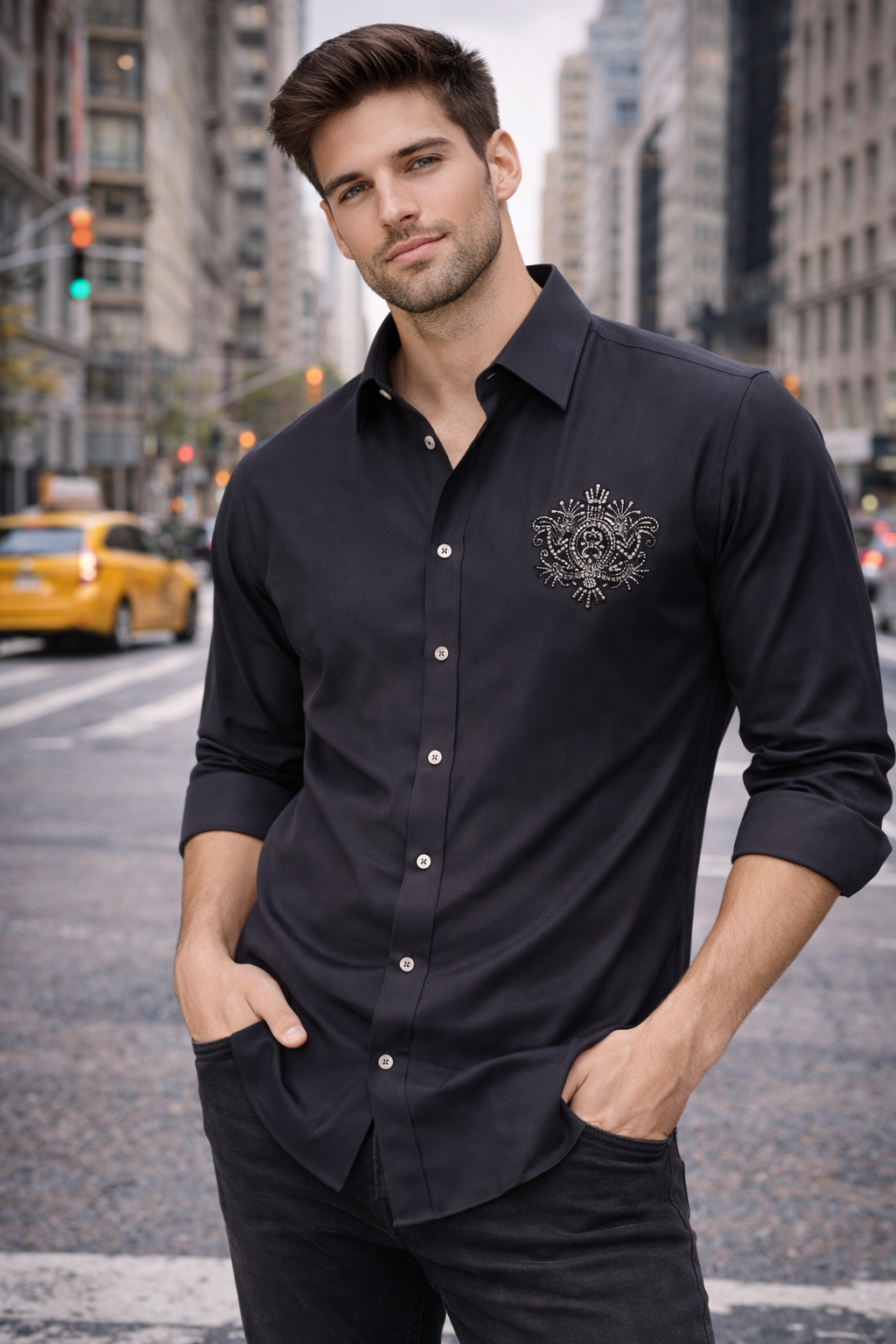 Black Crest Shirt