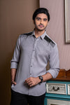 Black Pearl Embroidery Shirt