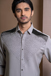 Black Pearl Embroidery Shirt