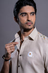 Floral Hand Embroidered Shirt