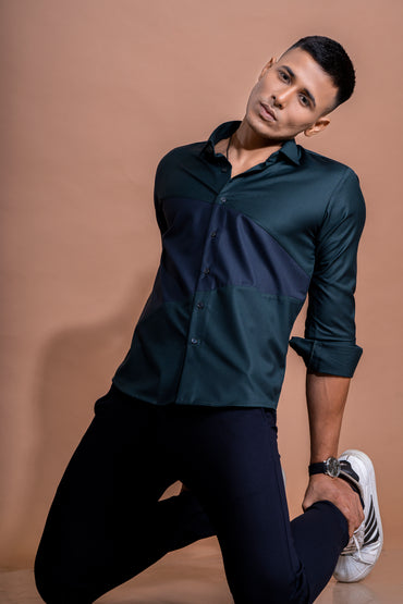 Triangle Patterned Shirt