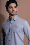 Grey Knit Shirt