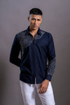 Blue Zipper Shirt