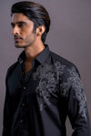 Floral Hand Embroidered Shirt