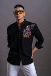 Floral Hand Embroidered Shirt