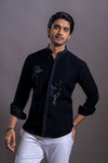 Sea horse Hand Painted Shirt