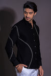Abstract Black Shirt